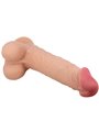 PRETTY LOVE - SLIDING SKIN SERIES REALISTIC DILDO WITH SLIDING SKIN SUCTION CUP 24 CM