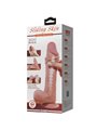Pretty Love - Pene Realistico con Testicoli e Ventosa - 24 Cm Marrone