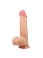 Pretty Love - Pene Realistico con Testicoli e Ventosa - 21,8 Cm