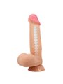 Pretty Love - Pene Realistico con Testicoli e Ventosa - 21,8 Cm