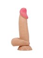 PRETTY LOVE - SLIDING SKIN SERIES REALISTIC DILDO WITH SLIDING SKIN SUCTION CUP 19.4 CM