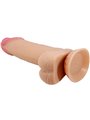 PRETTY LOVE - SLIDING SKIN SERIES REALISTIC DILDO WITH SLIDING SKIN SUCTION CUP 19.4 CM