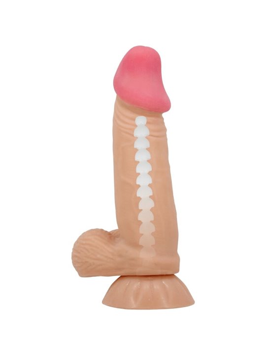 Pretty Love - Pene Realistico con Testicoli e Ventosa - 19,4 Cm
