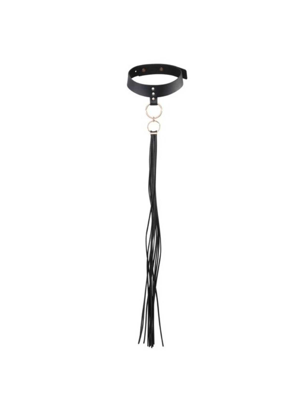 BIJOUX INDISCRETS MAZE - TASSEL CHOKER BLACK