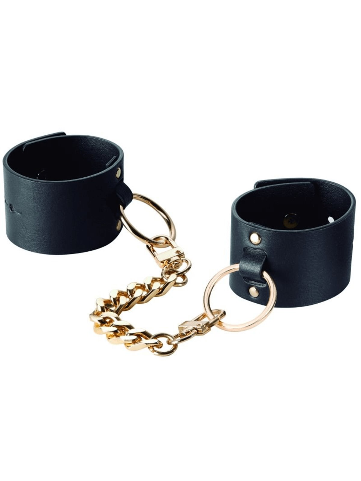 BIJOUX INDISCRETS MAZE - WIDE CUFFS BLACK
