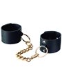BIJOUX INDISCRETS MAZE - WIDE CUFFS BLACK