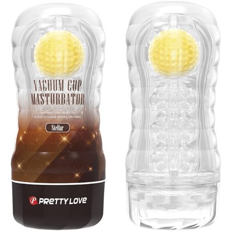 Pretty Love Stellar - Masturbatore per Uomo in Silicone - Trasparente
