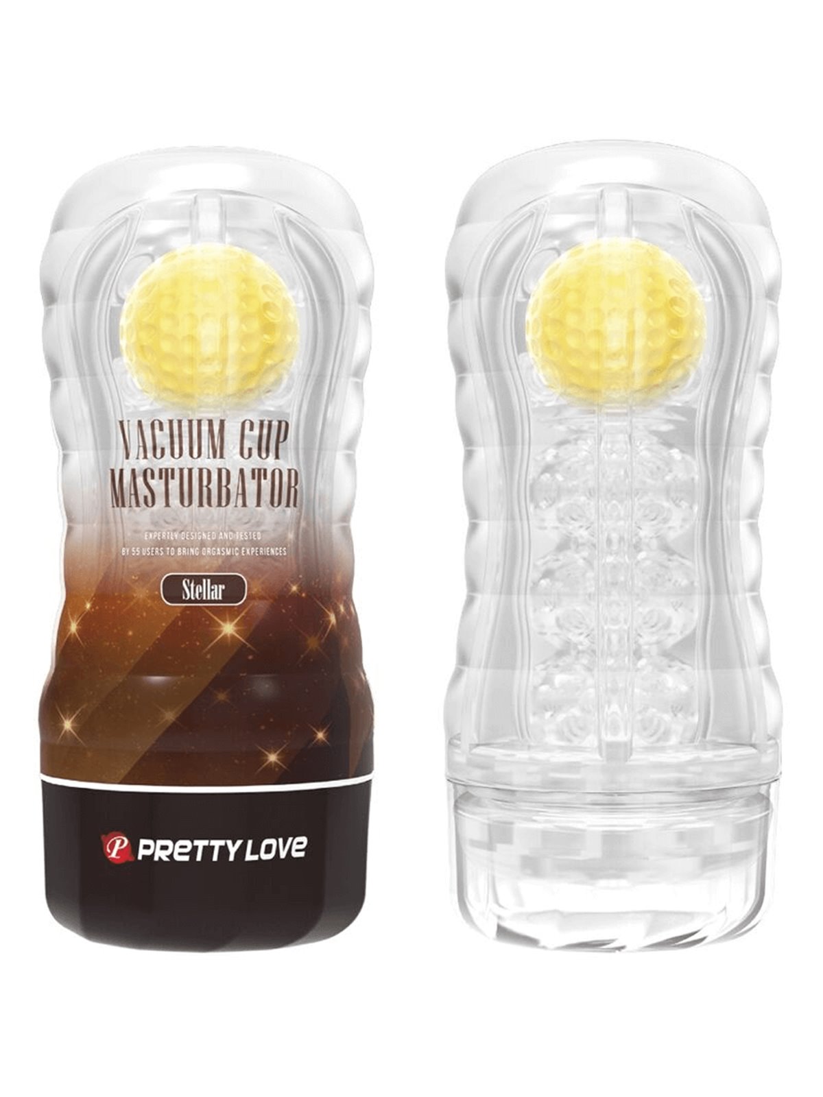 Pretty Love Stellar - Masturbatore per Uomo in Silicone - Trasparente