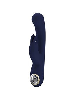 Pretty Love Lamar - Vibratore Rabbit in Silicone con 10 Funzioni - Blu