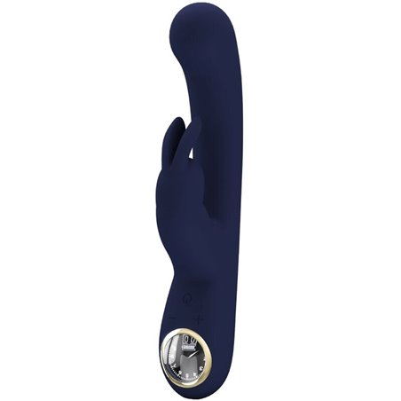 Pretty Love Lamar - Vibratore Rabbit in Silicone con 10 Funzioni - Blu