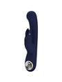 Pretty Love Lamar - Vibratore Rabbit in Silicone con 10 Funzioni - Blu