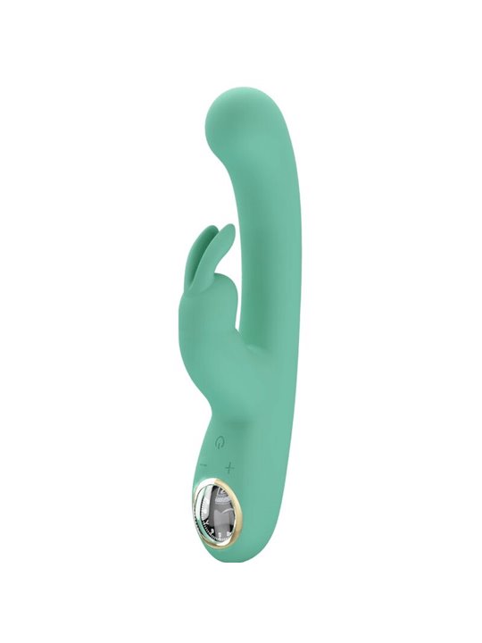 Pretty Love Lamar - Vibratore Rabbit in Silicone con 10 Funzioni - Verde