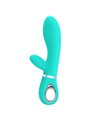 Pretty Love Thomas - Vibratore Rabbit in Silicone con 7 Funzioni - Verde