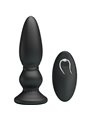 MR PLAY - POWERFUL VIBRATOR REMOTE CONTROL ANAL PLUG BLACK