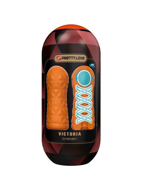 Pretty Love Victoria Cheney - Masturbatore Uomo in Silicone - Arancione
