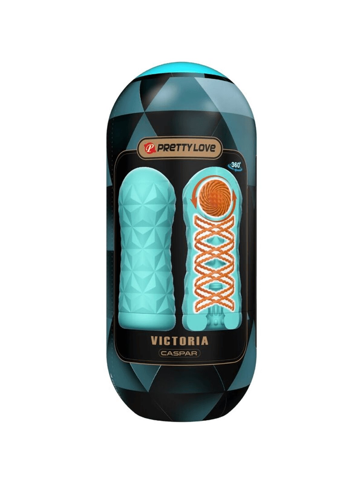 Pretty Love Victoria Caspar - Masturbatore Uomo in Silicone - Verde