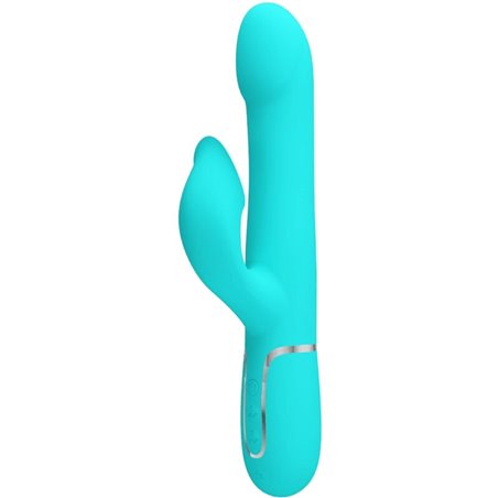 Pretty Love Falin - Vibratore Rabbit in Silicone con Up & Down - Verde