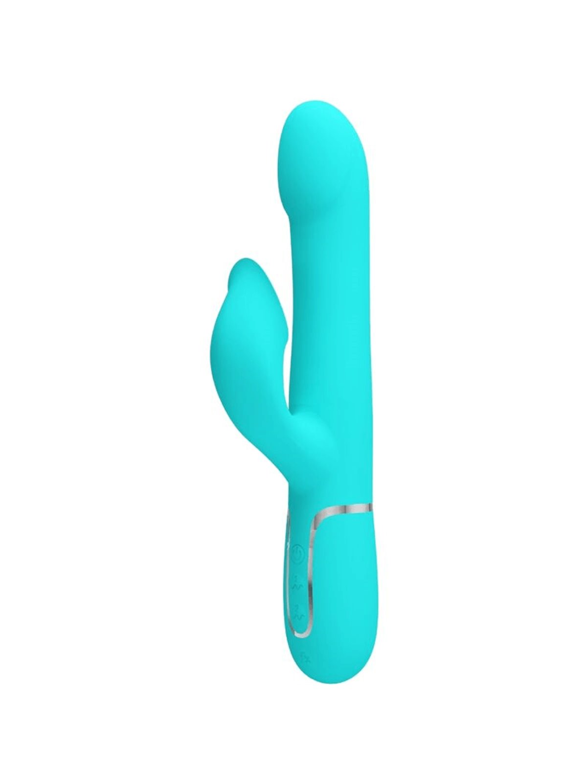 Pretty Love Falin - Vibratore Rabbit in Silicone con Up & Down - Verde