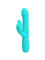 Pretty Love Falin - Vibratore Rabbit in Silicone con Up & Down - Verde
