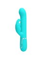 PRETTY LOVE - COALE RABBIT VIBRATOR PEARLS AQUA GREEN