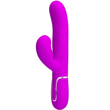 Pretty Love Perlita - Vibratore Rabbit in Silicone Succhia Clitoride Viola