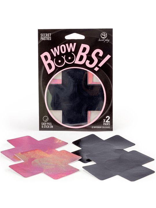 SECRET PLAY - WOW BOOBS! X NIPPLE COVERS