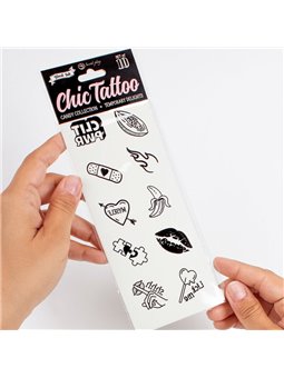 Secret Play Candy - Set di 10 Tatuaggi Temporanei