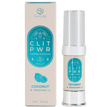 Secret Play Clit Pwr - Balsamo Stimolante per il Clitoride al Cocco