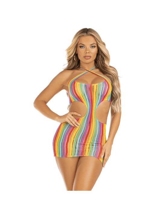 LEG AVENUE - DRESS MULTICOLOR
