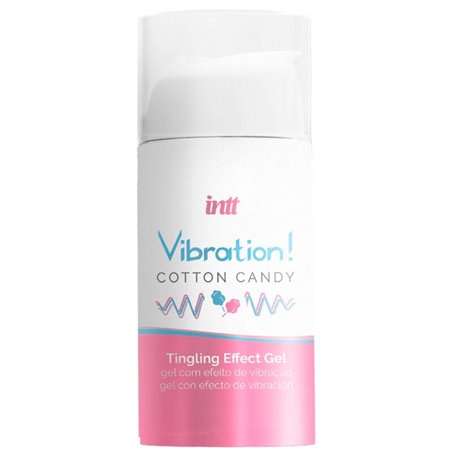 Intt - Vibratore Liquido Unisex Stimolante Intimo Aroma Zucchero Filato 15 ML