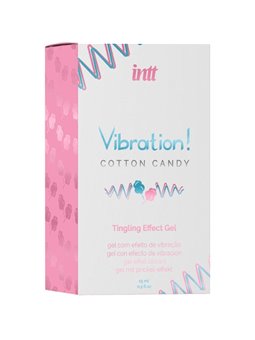 Intt - Powerful Intimate Stimulant Cotton Candy Liquid Vibrator Gel 15 ML