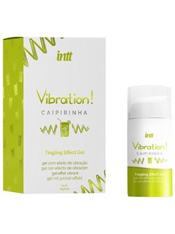 Intt - Vibratore Liquido Unisex Stimolante Intimo Aroma Caipirinha 15 ML
