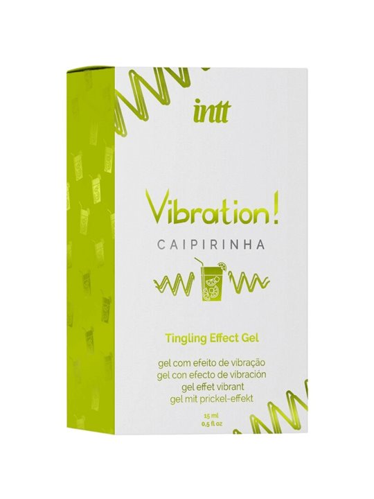 Intt - Powerful Intimate Stimulant Caipirinha Liquid Vibrator Gel 15 ML