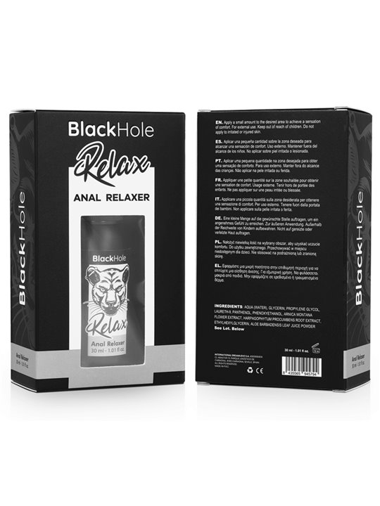 Black Hole - Spray Anale Rilassante a Base Acqua 30 ML