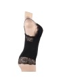 Subblime - Body con Dettagli in Pizzo Floreale Nero S/M