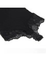 Subblime - Body con Dettagli in Pizzo Floreale Nero S/M