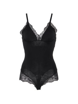 Subblime - Body con Dettagli in Pizzo Floreale Nero L/XL