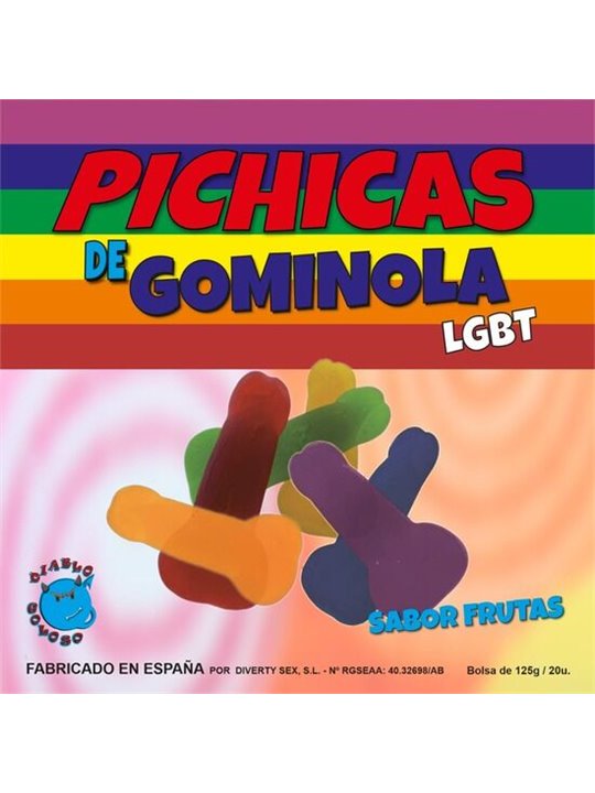 Pride - Caramelle Gommose alla Frutta a Forma di Pene