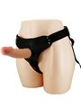 Pretty Love Harness Briefs - Imbracatura Strap-On Regolabile con Dildo Cavo