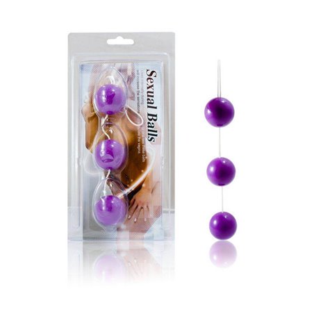 Baile Sexual Balls - Palline Anali e Vaginali in Silicone Viola