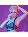  Calexotics Euphoria Halter Buckle Harness - Imbracatura in Pelle Vegana Nera