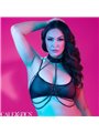 Calexotics - Euphoria Plus Size Multi Chain Collar Harness