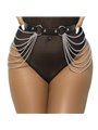 Subblime - Leather Chainbelt Black One Size