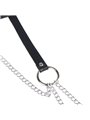 Subblime - Leather Ring Chainbelt Black One Size