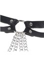 Subblime - Leather Ring Chainbelt Black One Size