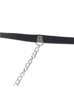 Subblime - Leather Belt Harness Black One Size