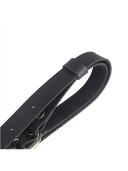 Subblime - Leather Belt Harness Black One Size