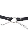 Subblime - Leather Belt Harness Black One Size