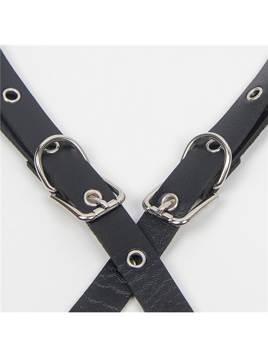Subblime - Harness With Straps And Chaindetails One Size
