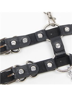 Subblime - Harness With Straps And Chaindetails One Size